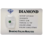 Chine DIAMANT ROND VERT 0.48 ct SI dans LE CERTIFICAT DE BOURSOUFLURE Fabricants