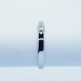 Veretta Ring in 18kt Gold with 5 Diamonds Certified 0.15 ct Total - Model (Pinball)
