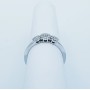 Trilog Ring in 18kt Gold with Diamonds Certified 0.32 ct Total - Model (Magic)