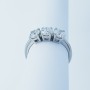 Bague Trilog en Or 18kt avec 1,50 ct de Diamants Certifiés au Total-Modèle (Amperon)