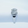 Bague Veretta en Or 18kt avec Diamants Certifiés 3.48 ct Total-Modèle (Lunar)