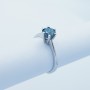 Anello Solitario con Diamante Certificato 0.80 ct - Modello (Celest)
