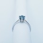 Anello Solitario con Diamante Certificato 0.80 ct - Modello (Celest)