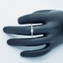 Anello Solitario con Diamante Certificato 0.23 ct Totali - Modello (Elegant)