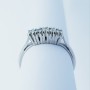 Anello Veretta in Oro 18kt con Diamanti Certificati 0.25 ct Totali - Modello (Mag)