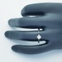 Bague Solitaire avec Certificat Diamant 0.30 ct-Modèle (Fabia)