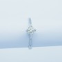 Solitaire Ring with Diamond Certificate 0.30 ct-Model (Fabia)