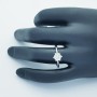 Bague solitaire carat 0.20 0.30 0.40 - modèle (SABRINA)