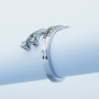 Anello in Oro 18kt con Diamanti Naturali - (SUPER)