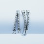 18kt Gold Ring with Natural Diamonds- (SUPER)