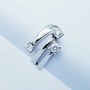 ANELLO TRILOGY Carati 0.30 0.45 0.60 0.90 - Modello (CONSTELLATION)