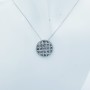 Pendant in 18 kt Gold with Diamonds 0.96 ct Total