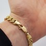 Grumette bracelet in 18 kt yellow gold and G VS diamonds