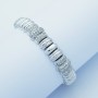 Bracelet with diamonds 2.70 Ct purity vs color G 47.50 G 18 kt Gold