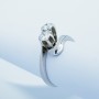 Anello con Diamanti Certificati 0.50 ct Totali - Modello (Gemelli)