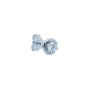Earrings in 18 kt White Gold with Diamonds Certified 0.30 ct Total - Model (Elisabetta)