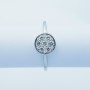 Anello in Oro 18kt con Diamanti Certificati - Modello (Ufo)
