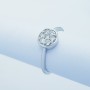 bague en Or 18 carats avec Diamants Certifiés-Modèle (Ufo)