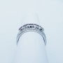 bague en Or 18 carats avec Rubis et Diamants Certifiés-Modèle (Scalaire)