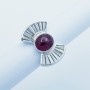 Anello Diamanti 1.55 carati e Rubino 2.48 ct - Modelo (Papion)