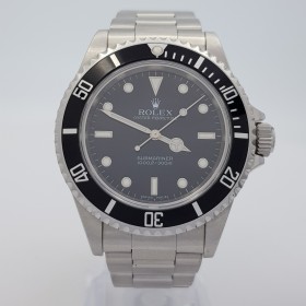 Rolex Submariner (No Date) 40mm 14060M With card and service Stahl Steel Good Condition 211122Mhk