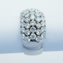 Anello in Oro 18 kt con Diamanti Certificati - Modello (Marsiglia)