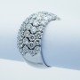 Anello in Oro 18 kt con Diamanti Certificati - Modello (Marsiglia)
