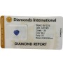 Saphir Bleu Taille Cœur 1,36 ct Certifié en Blister Scellé