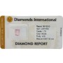 Saphir Rose Taille Émeraude 1,76 ct Certifié en Blister scellé