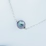 Or Blanc 18 carats serti de Diamants et de Perles Certifiés