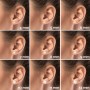 AKOYA PEARL EARRINGS 4 to 12 mm - 18 KT WHITE GOLD