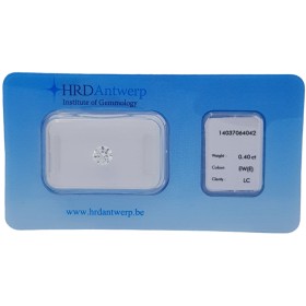 DIAMANT CERTIFIÉ HRD 0.40 IF E - REP.14037064042