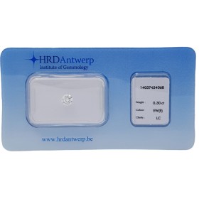 DIAMANT CERTIFIÉ HRD 0.30 IF E - REP.14037454068