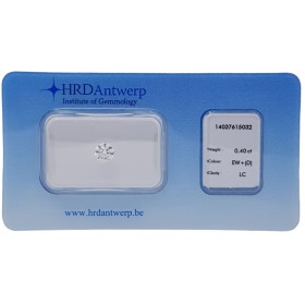DIAMANT CERTIFIÉ HRD 0.40 IF D - REP.14037615032