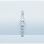 Anello in Oro 18 kt con Diamanti Certificati - Modello (Navetta)