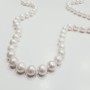 COLLANA PERLE AKOYA BIANCHE da 5 - 5.5 mm - Lunghezza Selezionabile