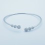 Bracelet in 18 kt White Gold and Diamonds 0.68 ct Total - Model (Magic)