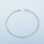Bracelet in 18 kt White Gold and Diamonds 0.68 ct Total - Model (Magic)