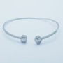Bracelet en or blanc 18 carats et diamants 0,78 ct total - Modèle (Enclume et Marteau)