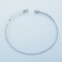 Bracelet in 18 kt White Gold and Diamonds 0.78 ct Total - Model (Anvil and Hammer)