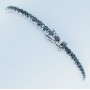 TENNIS BRACELET in 18 kt GOLD with CERTIFIED DIAMONDS 9.15 ct Totals