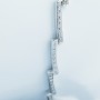 Collana in Oro Bianco 18kt e Diamanti Certificati - Modello (Supra)