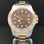 Rolex GMT-Master 40mm Tiger eye Très bon état acier et or Diam1007