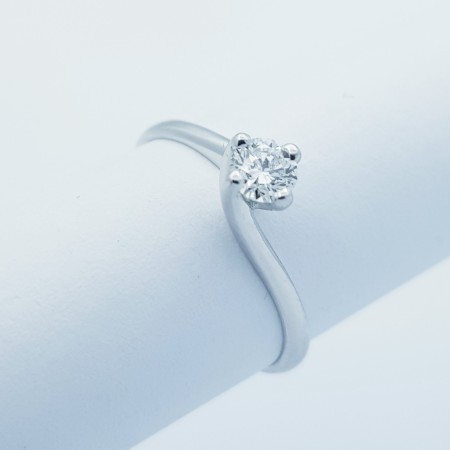 Bague solitaire carat 0.20 0.30 0.40 - modèle (ELENA)