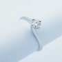 Bague solitaire carat 0.20 0.30 0.40 - modèle (ELENA)