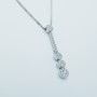 18 kt GOLD DIAMONDS DOTS 0.38 ct total - Model (MAGIC)