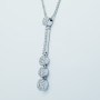 18 kt GOLD DIAMONDS DOTS 0.38 ct total - Model (MAGIC)