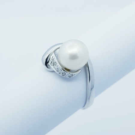 18kt Gold Ring with Certified Diamonds - Model (Fular)