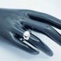 Bague en or 18kt avec diamants certifiés - Modèle (Fular)