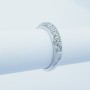 Bague en or 18kt avec diamants certifiés - Modèle (Vultur)